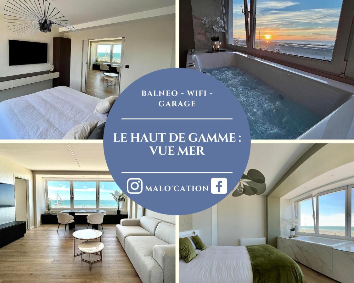 Le Haut De Gamme Vue Mer - Malo Cation 됭케르크 외부 사진